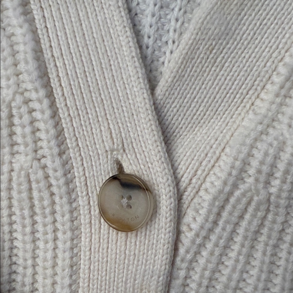 Aritzia Cream Cardigan Sweater - Picture 4 of 4